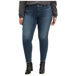 Levi’s 311 Shaping Skinny Medium Wash Jeans Ankle Length Sz 22W
